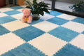 Tapis Puzzle revêtement immitation moquette - lot de 20 pièces