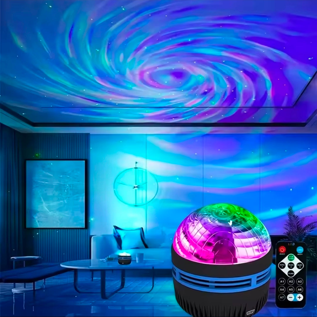 Projecteur de ciel étoilé - 4 univers magiques (Branchement USB)