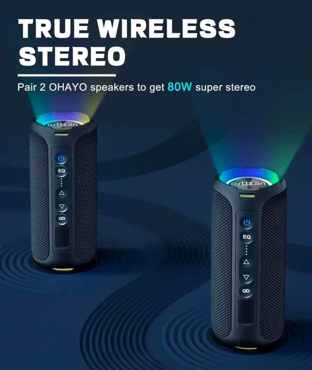 Haut-parleur bluetooth - Ortizan 40w