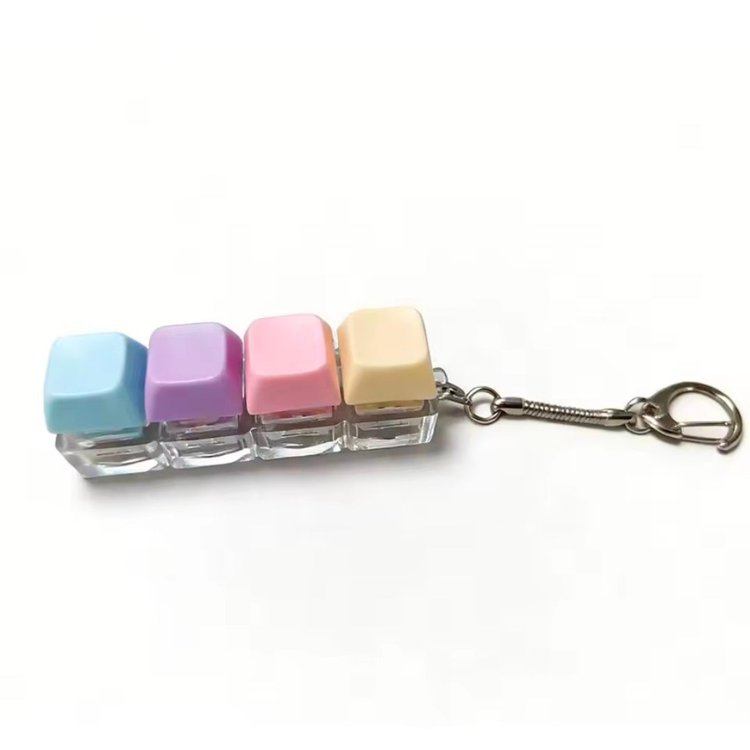 Fidget clavier d'ordinateur avec led (4 touches)